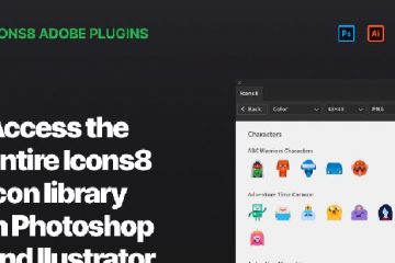 Icon8-dən Adobe Photoshop və Illustrator üçün plugin.