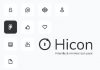 Hicon Pack — Dizayner və proqramistlər üçün 396 ikondan pulsuz paket